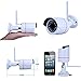 Security Camera System Wireless, Wireless Surveillance Camera System ANRAN 4Channel with 7Inch Monitor NVR with 960p HD Wireless IP Camera Night Vision,Plug and Play,Easy Remote Access, No Hard Drive