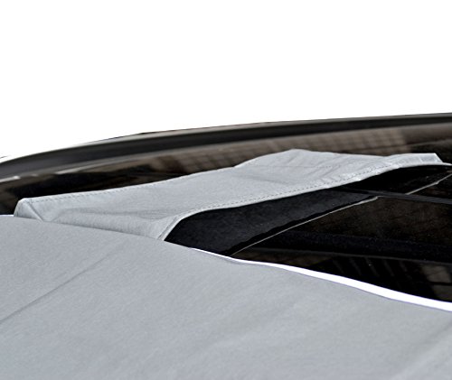 image for QCYM Winter Magnetic Half Size Car Cover Windshield PEVA Car Windscree