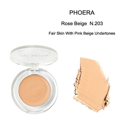 Sdoo Beauty PHOERA Face Makeup Concealer Foundation Palette Creamy Moisturizing Concealer (C)