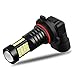 Alla Lighting 6000K Xenon White H10 9140 9045 9040 9145 LED Fog Lights Bulbs, 2000 Lumens High Power 3030 36-SMD Extremely Super Bright