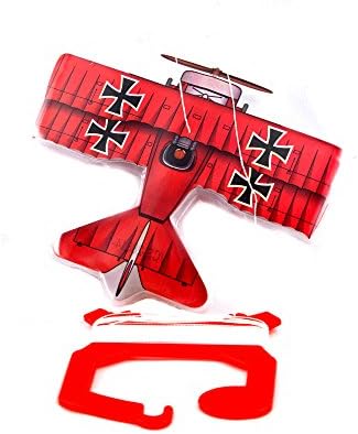 MicroKite Mini Mylar Kite, Red Baron, 2-Pack