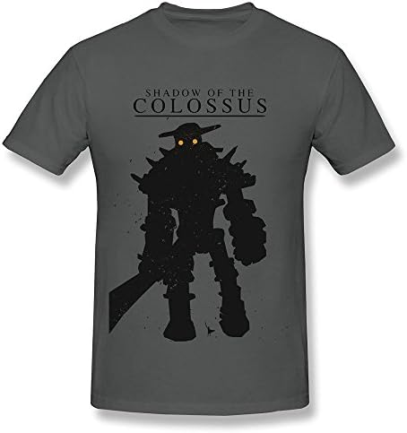 SHJQ Men's T Shirt Unique Shadow Of The Colossus DeepHeather Size M