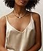 Single Cultured Freshwater Pearl Necklace Choker for Women Genuine Leather Jewelry Handmade 16'' Brown