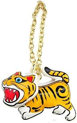 Amazon Co Jp 和風 虎の張り子 キーチェーンマスコット おもちゃ 通販