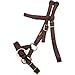 Nylon Side Pull Bitless Horse Bridle With Padded Non-slip Noseband