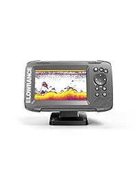Buscador de pesca Lowrance HOOK2 5x 5 "con transductor SplitShot y trazador GPS