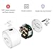Mini Smart Plug Compatible with Alexa Google Home IFTTT ETL Listed Wifi Outlet Pack 4