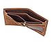 Polare Men's Cowboy Large Natural Cowhide Leather Wallet Brown Color