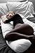 sofsy Women Opaque Maternity Tights - Stretchy Pantyhose for Pregnancy 50 Den [Made in Italy] Cappuccino Brown - Medium