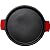 SuperStone / 13" Deep-Dish Non-Stick Pizza Stone with Easy-Grip Silicone Handles