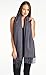 High Style 100% Lambswool Women Solid Oversized Large Scarf Shawl (Excalibur)