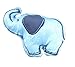 Zig Zag Elephant Mix & Match 10 Piece Crib Bedding, by Pam Grace Creations
