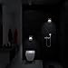 2 Set Battery Powered Motion Sensor Night Lights Stick-Anywhere Adhesive mounting. Kids Rooms Baby Night Light Hallways Closets Stairs Bathrooms Bedrooms Kitchens Senses Motion up to 10 feet Away