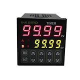 Inkbird Digital Cycle Timer Switch Preset Scale IDT E2RH Relay Tact NPN PNP Input Dual Function Register 100-240V Programmable Time Setting