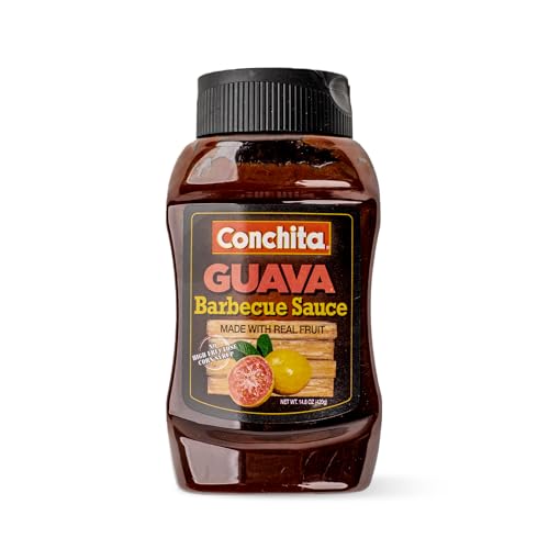 CONCHITA GUAVA BBQ SAUCE, 14 OZ – TASTE OF THE TROPICS – PERFECT FOR GRILLING, MARINATING, AND DIPPING (PACK OF 1)