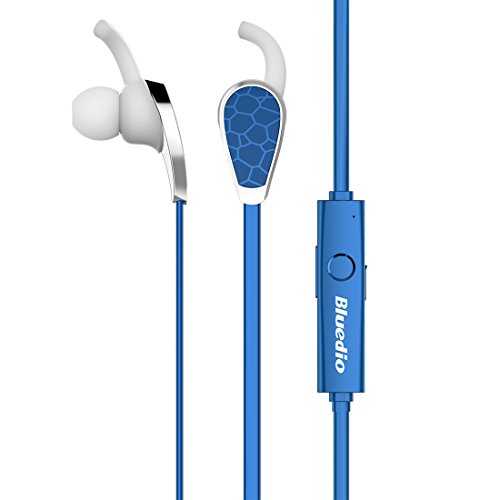 Bluedio N2 Music stereo headset/headphones BT4.1 Bulit-in Mic wireless earbuds/earphones (Blue)