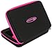 eD Elite HOT NEON Pink Quad Storage CASE for Your Active 3-D Glasses with 4 Microfiber Cleaning Cloths for 3D Glasses with Foldable arms by eDimensional Elite Series (Pink)thumb 1