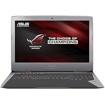 ASUS ROG G752VL-DH71 17 Inch Gaming Laptop, Nvidia GeForce GTX 965M 2 GB VRAM, 16 GB DDR4, 1 TB HDD