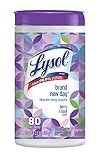 Lysol Disinfecting Wipes, Brand New Day, Berry & Basil, 80ct, Packaging May Vary