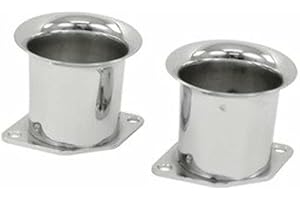 EMPI 2 1/4 Velocity Stacks, for IdF WEBER & HPMX Carbs, Pr, Compatible with Dune Buggy
