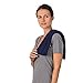 SunnyBay Microwave Heating Pad, 2.4 lbs and 26 Inches Long, Microwavable Heated Neck and Shoulder Wrap for Moist Hot or Cold Therapy, Moldable, Fleece, 26x6 Inches, Made in USA, Midnight Blue