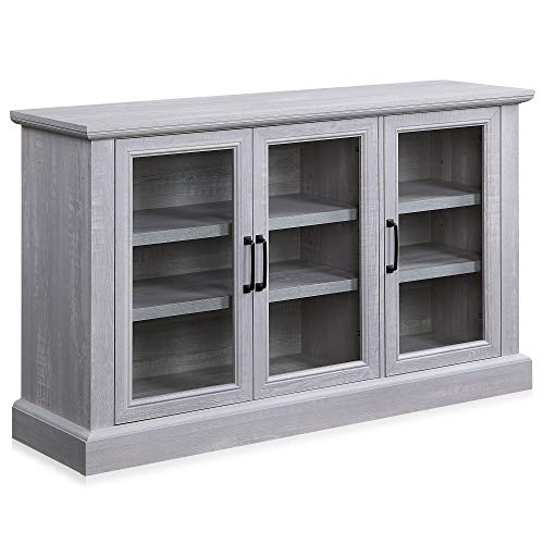 BELLEZE Sideboard Buffet 55” Entertainment Center Modern Wood