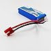 BTG 7.4v 2000mah 25c Lipo Battery Round-plug Terminal for Syma X8C X8G X8W Venture Quadcopter Parts -Pack of 2