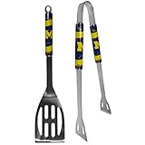 NCAA Michigan Wolverines Steel BBQ Tool Set (2 Piece)