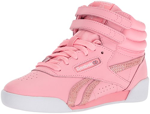 Reebok Unisex F/S Hi Spring Cross Trainer, Pink/White, 11.5 M US Little Kid