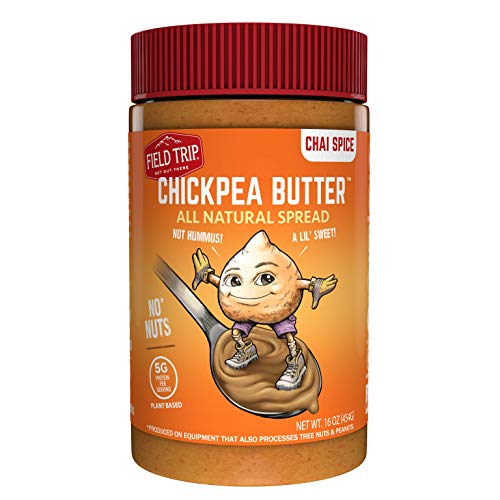 Field Trip Chickpea Butter | Healthy Vegan Snacks, Gluten Free, Non GMO Ingredients, All Natural Creamy Peanut Butter Substitute, Nut and Soy Free | 3 Pack Variety - Thumbnail 5