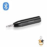 Mini Bluetooth Receiver, UMsky 2016 Bullet Style Smart Wireless Bluetooth Car Kit with Built-in Mic Mini Bluetooth V4.1 Receiver Adapter for 3.5mm AUX Audio for Car Speaker Headphones