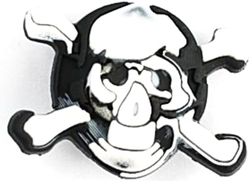 Shoe Snap Charm Croc Style - Skull &amp; Bones