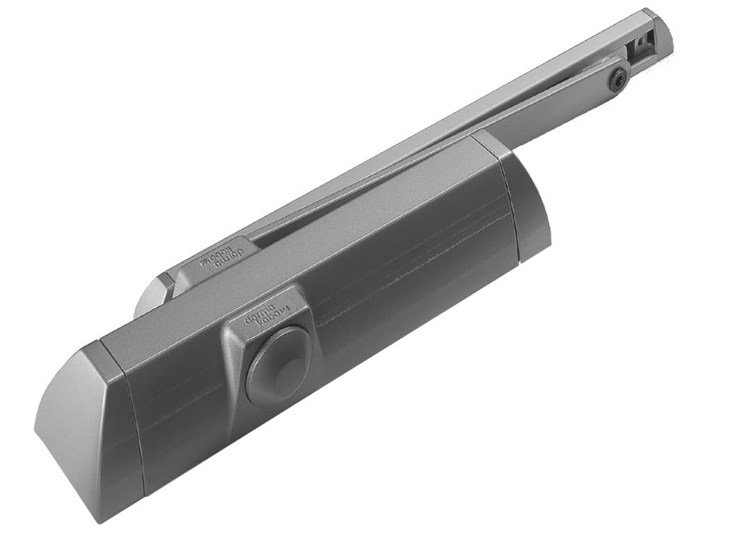 Door Closer TS 90 Impulse Silver Coloured Including Rail