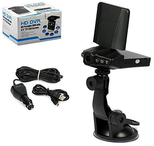 Hamtone ™ Mini Full HD Car DVR Vehicle Camera Video Recorder Dash Cam Ir Day and Night Vision