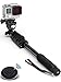 Professional 10-In-1 Monopod / Selfie Stick For GoPro Hero, iPhone, Samsung Galaxy, Digital Cameras With Bluetooth Remote Shutter (Cellphones Only)