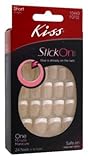 Kiss Stick On Nails French Femme Short Length