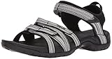 Teva Women's W Tirra Sport Sandal, Black/White Multi, 9 M US