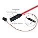 Molato Bluetooth Headset, Wireless Neckband Bluetooth Headphone Magnetic Design Stereo Earbuds Bluetooth V4.1 In Ear Earbuds Sport Running Headphones wih 8 Hours Playtime. (Red)