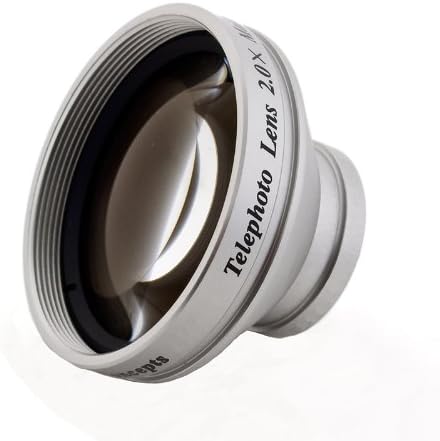 2.0x High Grade Telephoto Conversion Lens (37mm) For Sony DCR-SX85