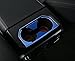 Blue Gear Shift Box Panel and Cup Holder Decorative Cover for Ford F150 2016 2017