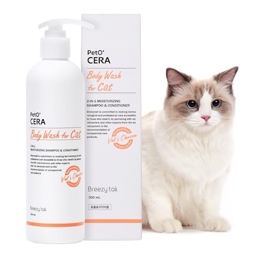 Breezytail PetO’Cera Cat Shampoo and Conditioner