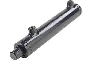 SPARE PARTS HOLLAND Hydraulic Cylinder, Double Acting Hydraulic Cylinder Tube: 1.26" Chronium Rod 0.8" Various Stroke (6")