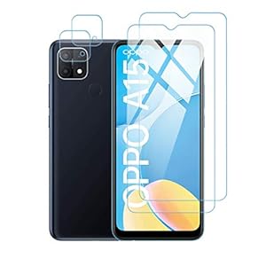 Pellicola Compatibile con OPPO A15 Vetro Temperato Pellicola Durezza 9H Senza Bolle AntiGraffio Protettiva - immagine 1