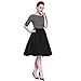 Heroecol Vintage 1950s 50s Dress Style Retro Rockabiily Cocktail