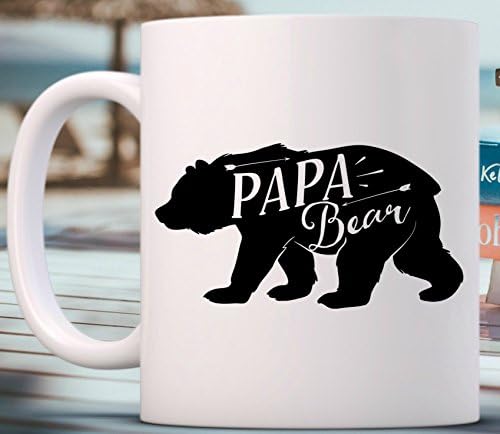 Father's Day Gift - Papa Bear Mug - Gift for Dad - Custom Mug - Coffee Lovers Mug - Gift for Husband - Gift for Man - Baby shower Gift
