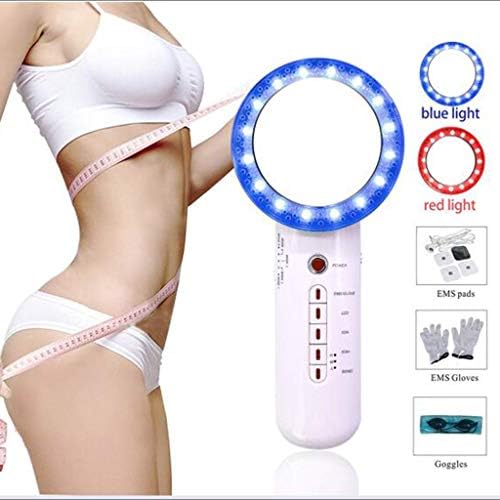 Beauty Instrument Six And One Slimmer Ems Ion Ultrasonic Led Color Light Cleaning Skin Care