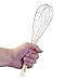 Juvale Copper Balloon Whisk, Handheld Stainless Steel Coated Wire for Egg Whisking, Blending, Beating, Stirring (12 Inches)