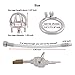 TERNENCE Metal Male Chastity Device Steel Stainless Cock Cage Sex Toy Ring with Tube (1.77 inch / 45mm)
