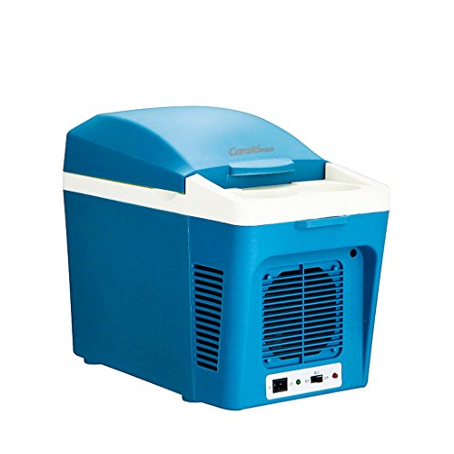 Car Refrigerator Jadeking@ 7L Blue Refrigeration, Cold And Warm Car Dual-use Low Consumption, Ultra-quiet 220V AC / 12V DC