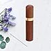 MIUSIE Convenient Needle Storage,Versatile Wooden Needle Case with Smooth Touch,Sewing Supplies with 20 Pieces Big-Eye Stitching Needles for Stitching/Sewing/Embroidery